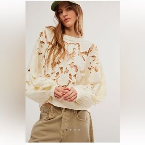Free people Breezy Sweatshirt NWOT